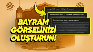 ChatGPT ile Bayram Kutlama Görseli Oluşturma
