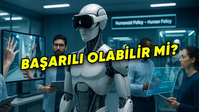 Apple, Vision Pro'yu Robotlara Takmaya Başladı