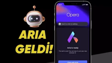 Opera'nın Yapay Zekâ Asistanı Aria, Artık Opera Mini'de!