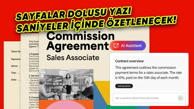 Adobe Acrobat, Artık Sözleşmeleri Analiz Edecek