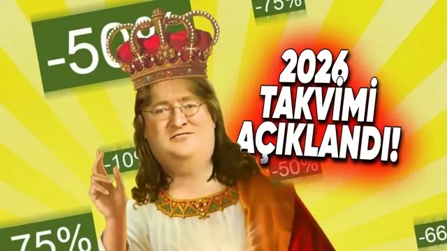 Steam İndirim Kampanyası Tarihleri - 2026