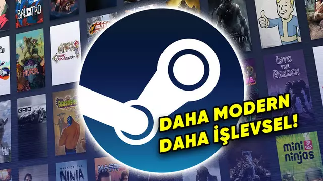 Steam'in Yepyeni Arayüzü Test Edilmeye Başladı