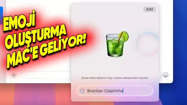Genmoji’nin Ne Zaman Mac’lere Geleceği Belli Oldu