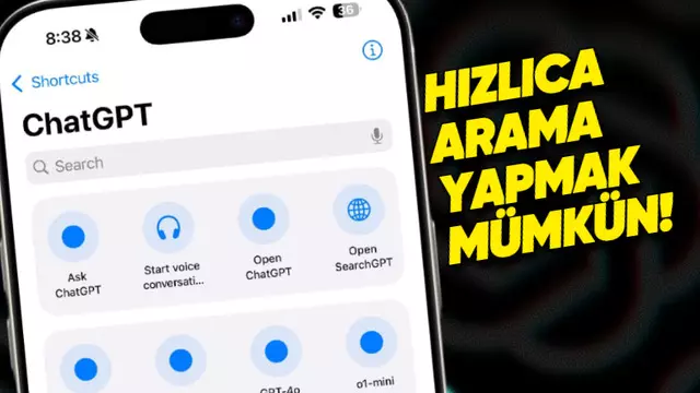 SearchGPT, iPhone Kestirmelerine Geldi - Webtekno – Güncel Teknoloji Haberleri ve Video İncelemeleri