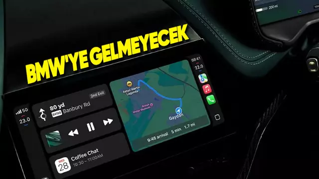 BMW, Apple CarPlay Ultra'yı Araçlarına Entegre Etmeyecek