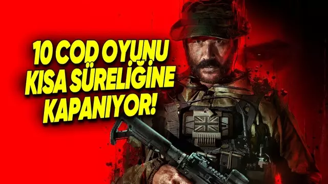 10 Call of Duty Oyunu Bugün Kısa Süreliğine Çevrim Dışı Olacak! 1 10 Call of Duty Oyunu Bugün Kısa Süreliğine Çevrim Dışı Olacak!