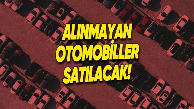 Trafikten Men Edilen Araçlar Geri Alınmazsa Satılacak!