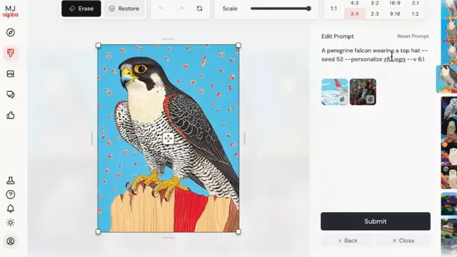 Midjourney, Yeni Görsel Düzenleme Araçlarını Duyurdu