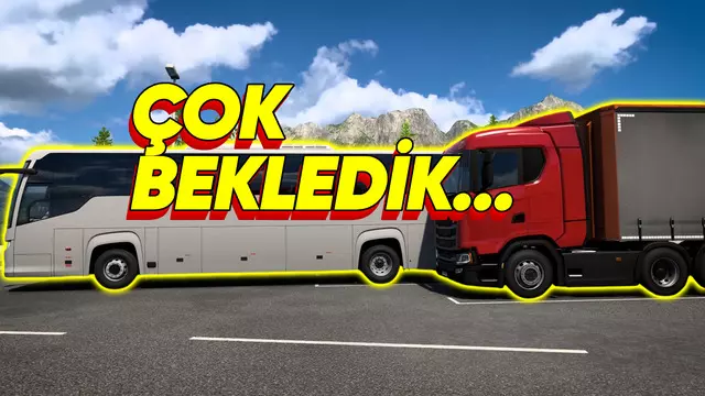 ETS 2'ye Otobüs Modu ve Türkiye Haritasının Kalan Kısmı Geliyor