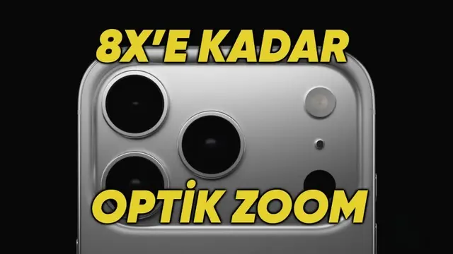 iPhone 17 Pro Max’in Kamerası Baştan Aşağı Değişebilir: Büyük Bir Telefoto Kamera Geliyor