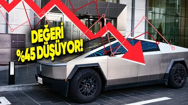 2. El Cybertruck, Neredeyse Yarı Yarıya Değer Kaybediyor