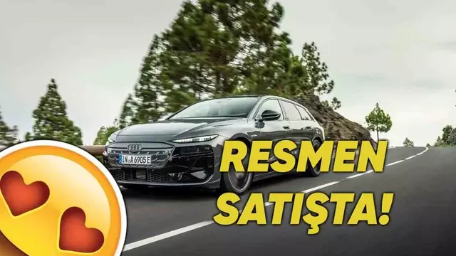 Audi A6 E-Tron Resmen Türkiye'de Satışa Sunuldu: İşte Fiyatı