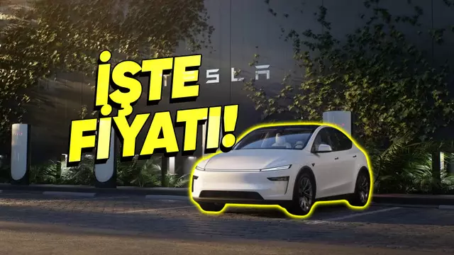 Arkadan İtişli Tesla Model Y Long Range Türkiye'de