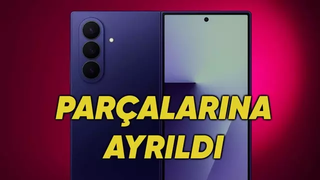 Samsung Galaxy Z Fold 7 Parçalarına Ayrıldı [Video] - Webtekno