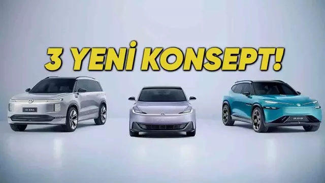Volkswagen, Yapay Zekâ Destekli Üç Yeni Konseptini Tanıttı