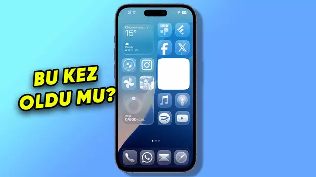 iOS 26'nın Liquid Glass Tasarımı Geri Döndü