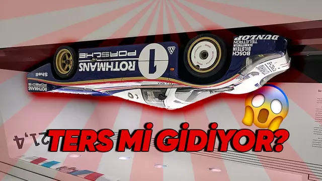 Porsche 956 Niçin Tavana Asılı Sergileniyor? 1 Porsche 956 Neden Tavana Asılı Sergileniyor?