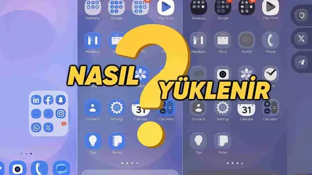 iOS 26'nın Liquid Glass Tasarımı Artık Samsung Telefonlarda