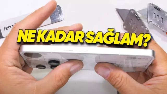 Nothing Phone (3) Sağlamlık Testine Girdi [Video]