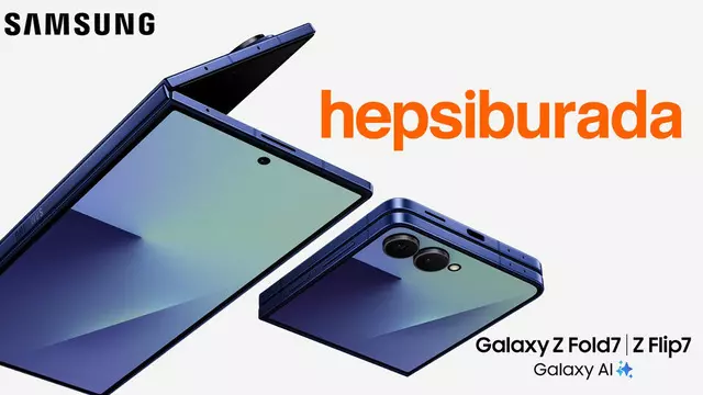 Hepsiburada’dan Samsung Galaxy Z Flip7 ve Z Fold7 Kampanyası 1 Hepsiburada’dan Samsung Galaxy Z Flip7 ve Z Fold7 Kampanyası