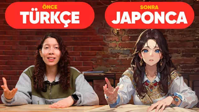 Kendi Sesimle Kendime Japonca Dublaj Yaptım: Yapay Zeka Araç