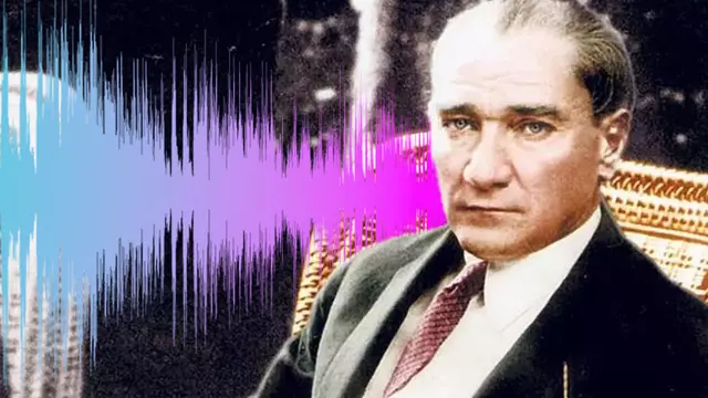 Atatürk'ün Sesiyle "Fikrimin İnce Gülü" Seslendirildi