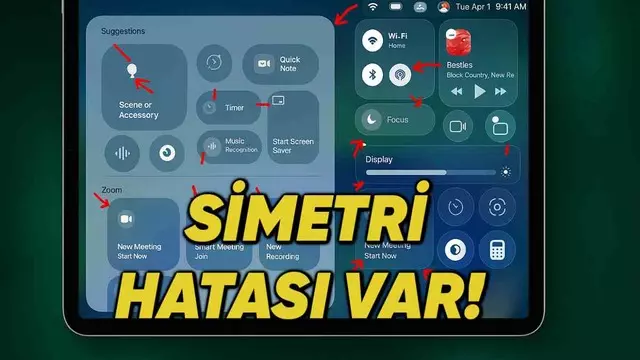 iOS 26’nın Tasarımı Daha Şimdiden Gündem Oldu: Simetri Bozukluğu Tepki Çekti
