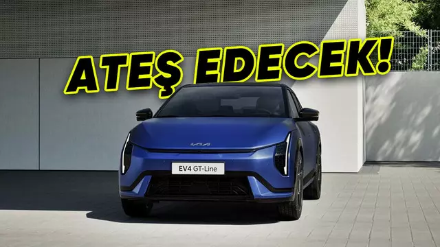 Kia EV4'ün Tasarımı Belli Oldu