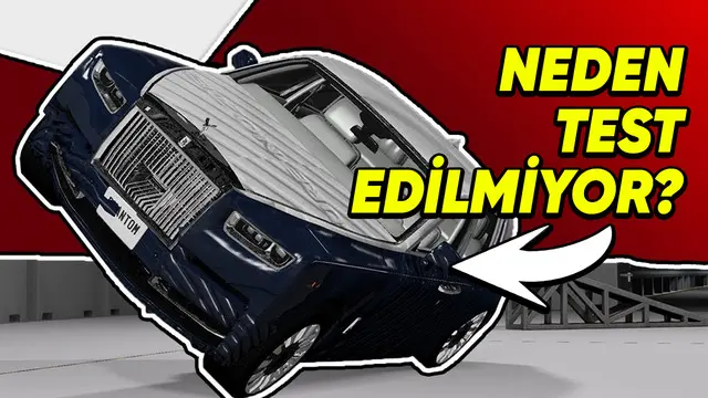 Rolls Royce'lara Neden Çarpışma Testi Yapılmıyor?