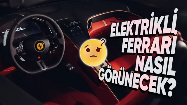 Ferrari'nin İlk Elektrikli Otomobili Geliyor