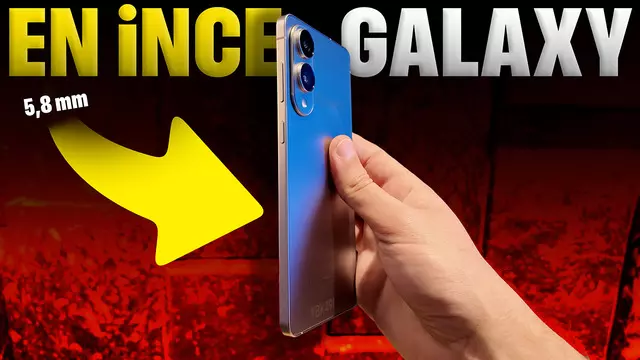 İNCE TELEFON DEVRİMİ BAŞLADI: Galaxy S25 Edge Elimizde! 1 İNCE TELEFON DEVRİMİ BAŞLADI: Galaxy S25 Edge Elimizde!