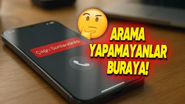Telefonda Arama Yapamama, Çağrı Sonlandırıldı Hatası Çözümü