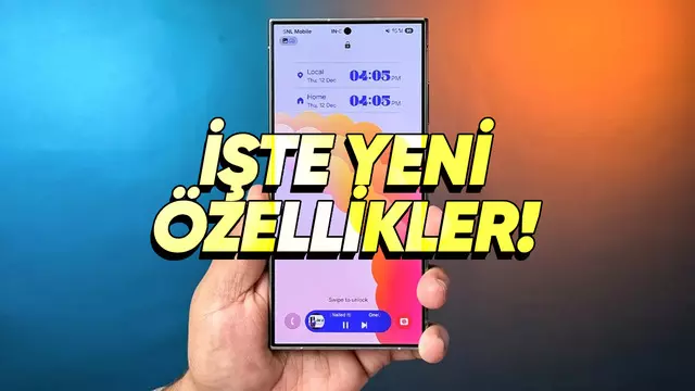 Now Bar'a One UI 8 ile Yeni Özellikler Geliyor