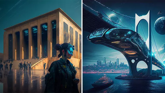 Tarihi Yapılarımız Cyberpunk Evreninde Nasıl Görünürdü?