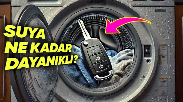 Çamaşır Makinesinde Yıkanan Araba Anahtarı Çalışır mı?