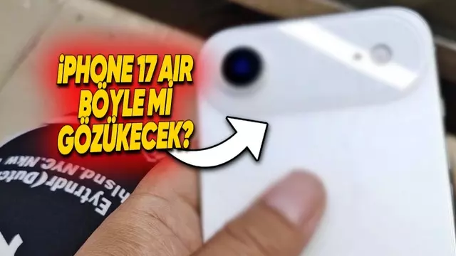 iPhone 17 Air'ın En Net Tasarımı Sızdırıldı!