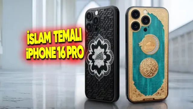 Caviar'dan Din Temalı Ultra Lüks iPhone 16 Pro Koleksiyonu