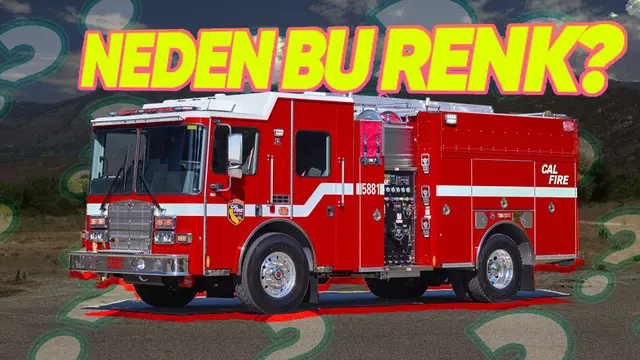 İtfaiye Araçları Neden Kırmızı? - Webtekno – Güncel Teknoloji Haberleri ve Video İncelemeleri
