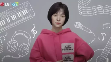 LG, CES 2021'de Sanal Bir Fenomen Kullandı