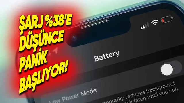 İnsanlar, Telefonların Şarjı %38'e Düşünce Panik Oluyor!