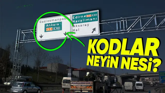 Otoyol Tabelalarındaki Renk ve Kodlar Ne Anlama Geliyor?