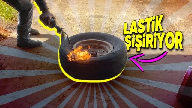 Lastikleri Ateşle Nasıl Şişirebiliyorlar? - Webtekno – Güncel Teknoloji Haberleri ve Video İncelemeleri