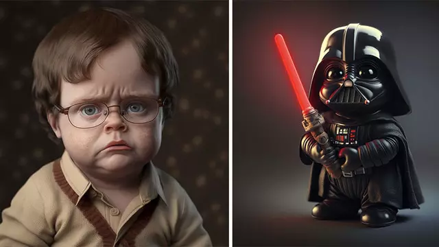 Dizi/Film Karakterleri Çocuk Olsalardı Nasıl Görünürlerdi?