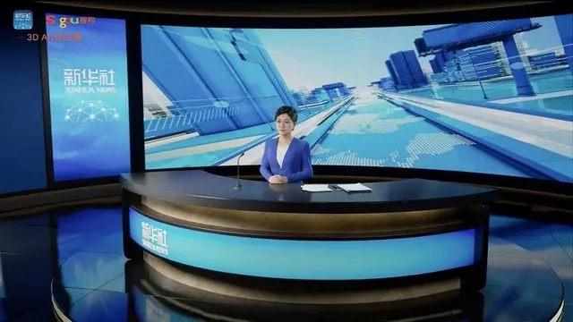 Dünyanın İlk 3 Boyutlu Yapay Zeka Haber Sunucusu Tanıtıldı