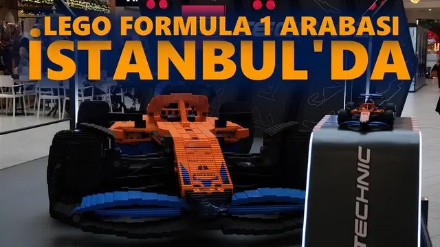 LEGO Technic McLaren Formula 1, Türkiye'ye Geldi