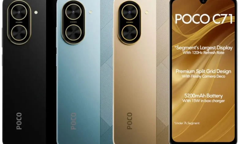 "Alo Desin Yeter" Diyenlere Sudan Ucuz Fiyatlı Telefon: POCO C71 Tanıtıldı