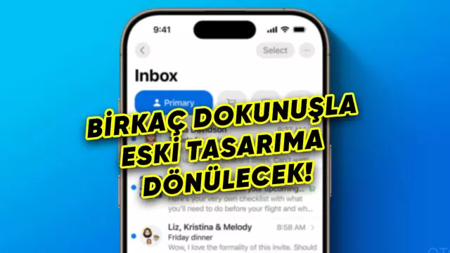 iOS 18.5'te Mail'i Eski Tasarıma Döndürmek Kolaylaşacak