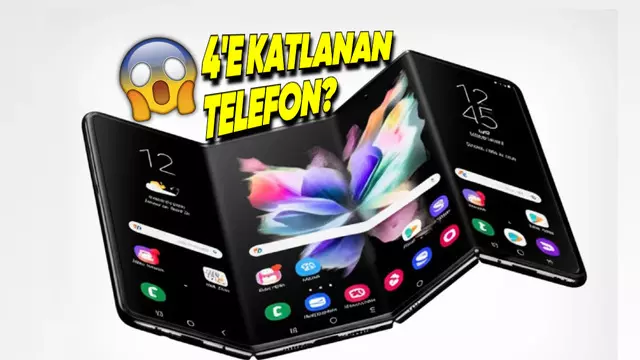 Samsung, 4'e Katlanan Telefon Geliştiriyor Olabilir!