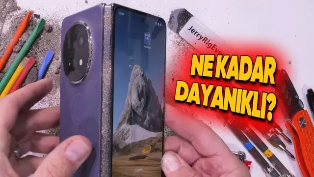 OPPO Find N5 Sağlamlık Testine Girdi [Video]