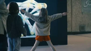 Fütüristik Ayna, İnsan Hareketlerini Animasyonla Gösteriyor